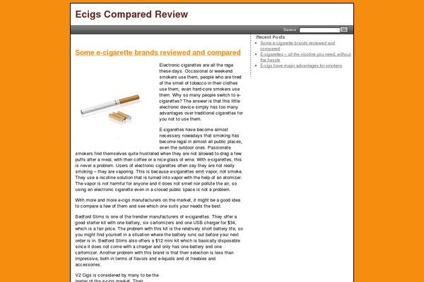 SEO Basics theme site design template sample