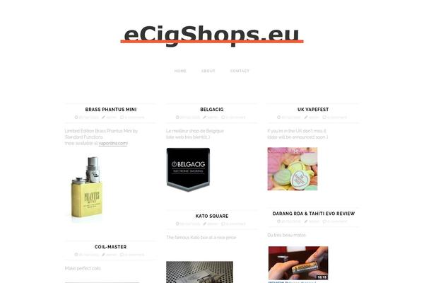Boksy Lite theme site design template sample