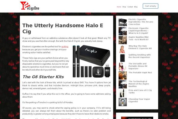 Focusblog theme site design template sample