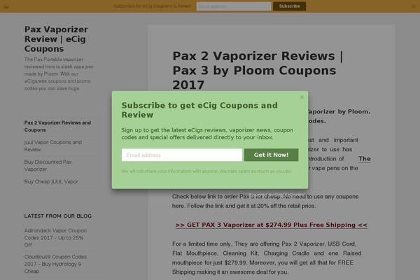 Twenty Fifteen theme site design template sample