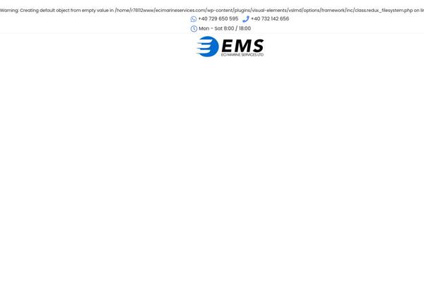 Site using Visual-elements plugin