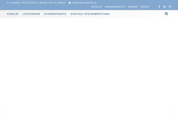 Infinite-child theme site design template sample
