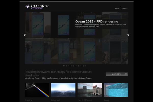 eclat-digital.com site used Echoes