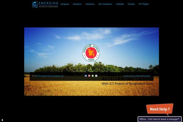 Custom theme site design template sample
