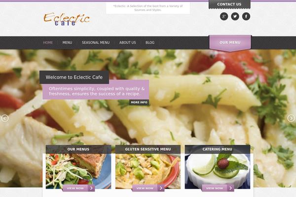 Bistro-responsive_foodie_app-theme theme site design template sample