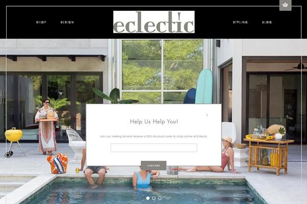 eclecticcharleston.com site used Eclectic