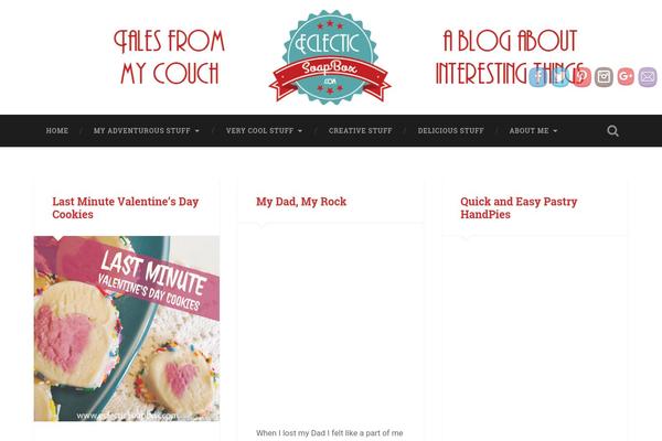Baskerville theme site design template sample
