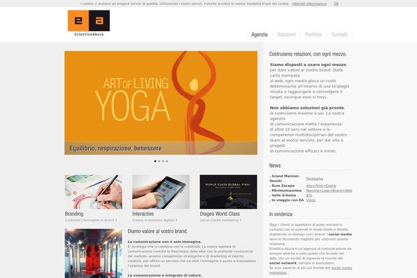 eclettica.com site used Ea Theme