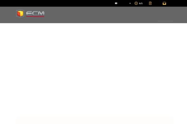 Ecm theme site design template sample