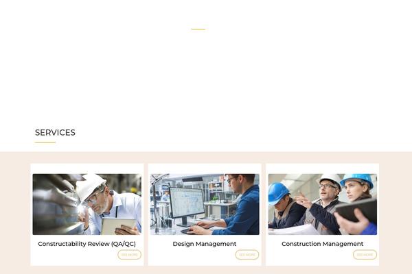 Nah theme site design template sample