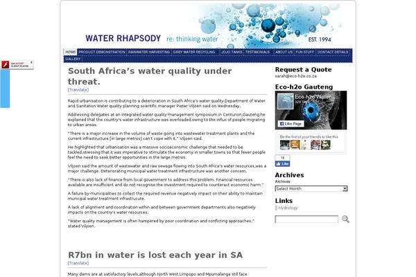 Site using Google AJAX Translation plugin