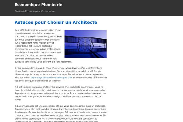 eco-leau.fr site used Simple Grey