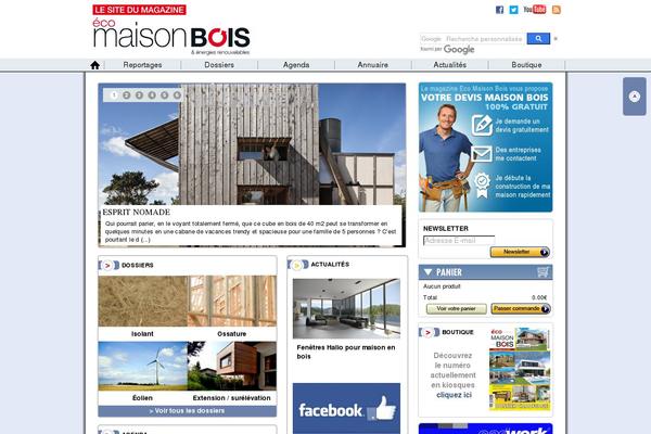 Magazinevibe theme site design template sample