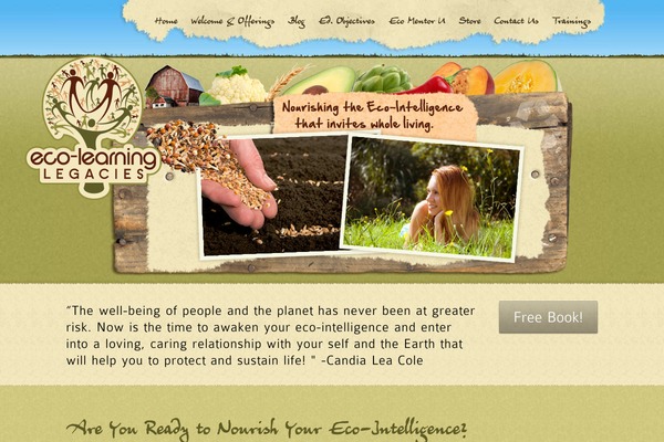 inFocus theme site design template sample