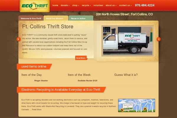 eBusiness theme site design template sample