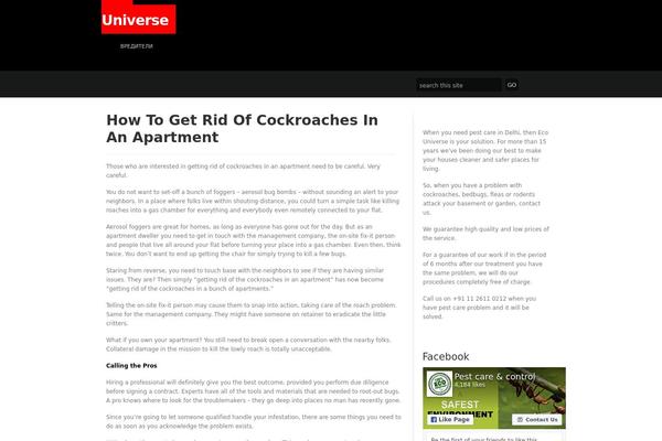 Rbox theme site design template sample