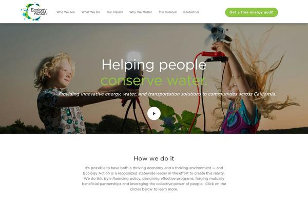 ecoact.org site used Ecoacttheme