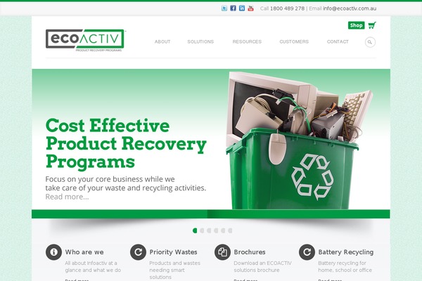 Progreen theme site design template sample