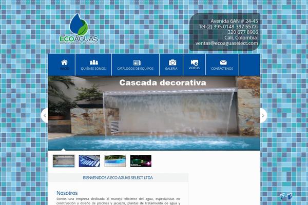 Aggregate theme site design template sample