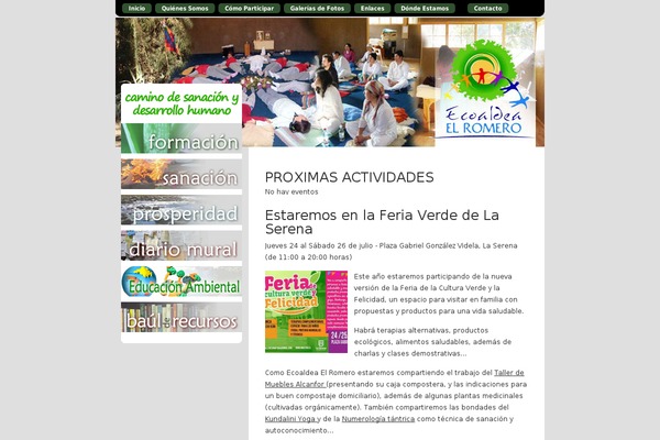 ecoaldeaelromero.org site used Floristica