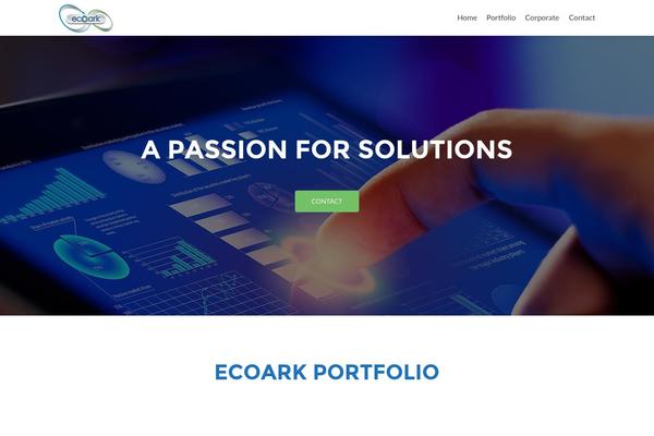 Zerif Pro theme site design template sample