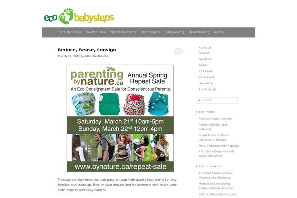 Site using Twenty Eleven Theme Extensions plugin