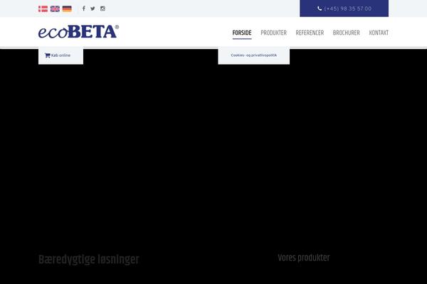 Megalith theme site design template sample