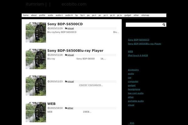 Simplicity theme site design template sample