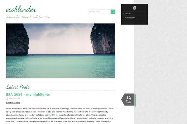 ecoblender.org site used Hexa
