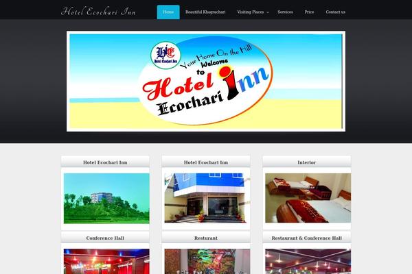 Complete theme site design template sample