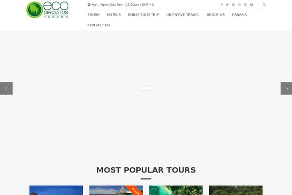 Adventure-tours-child theme site design template sample