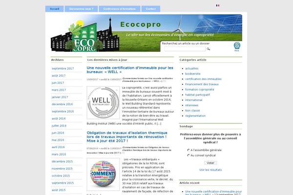 Mimbo theme site design template sample
