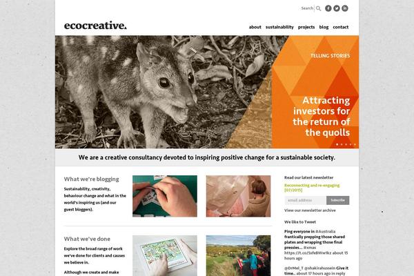Craft theme site design template sample