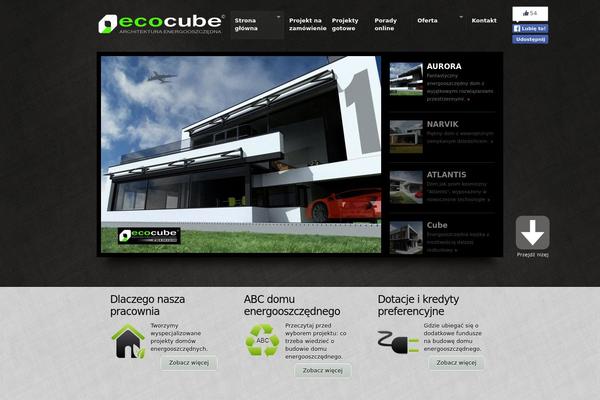 ecocube.pl site used Theme1449