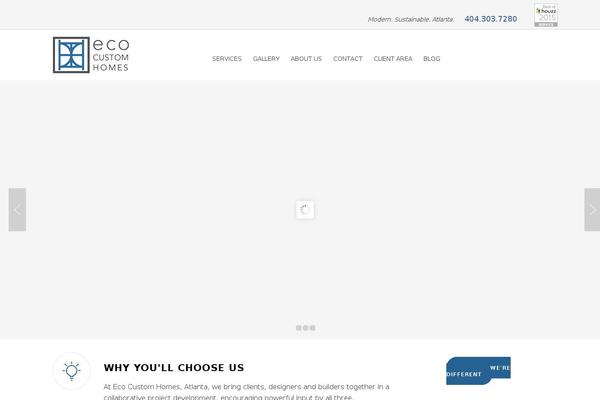 Renovate theme site design template sample