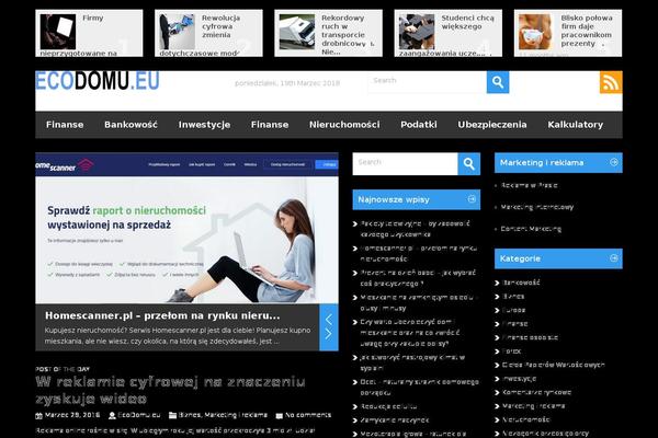 Metro theme site design template sample