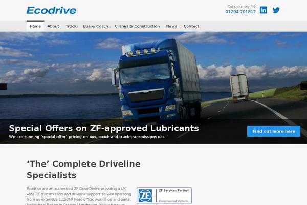 ecodrive.co.uk site used Peddlar