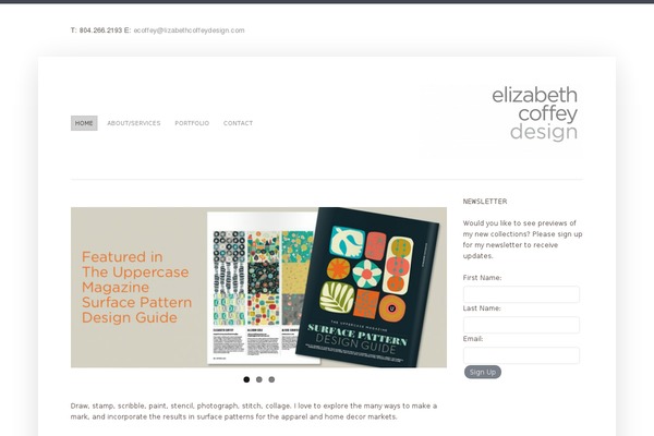 Equilibrium theme site design template sample
