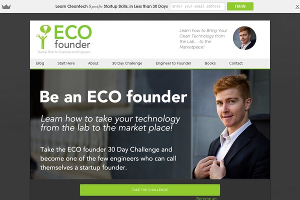 Site using WP Lead Plus Free Squeeze Page Creator plugin