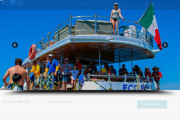 Trek theme site design template sample