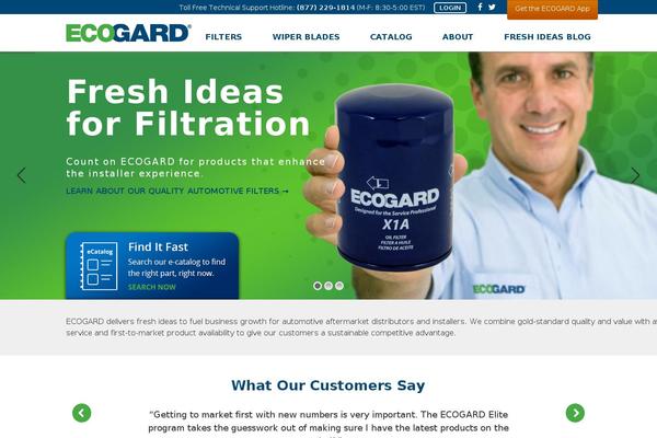 ecogard.com site used Ecogard