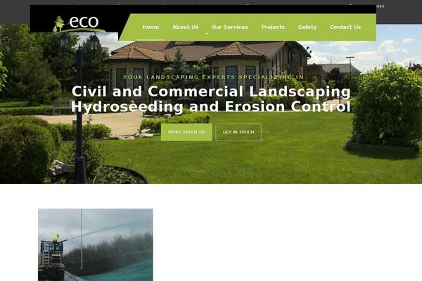 The-landscaper theme site design template sample