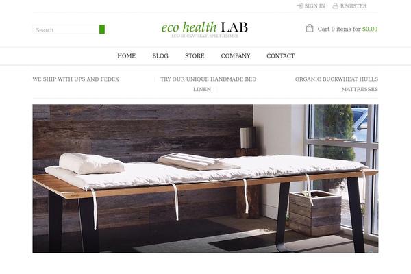 Legenda theme site design template sample