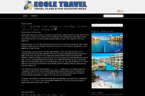 Newsy theme site design template sample