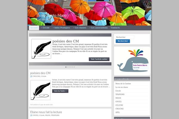 Graphene theme site design template sample