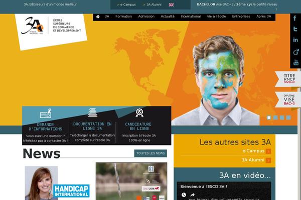 ecole theme websites examples