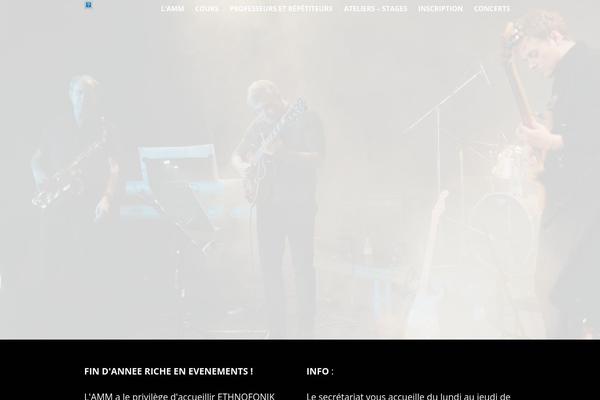 Melodyschool theme site design template sample