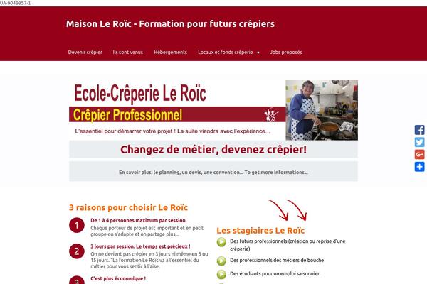 NewPersonal theme site design template sample