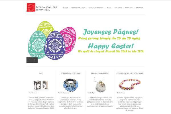 Bigbang theme site design template sample