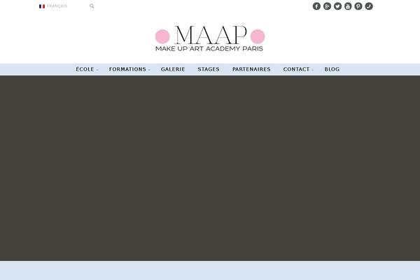 Salbii theme site design template sample